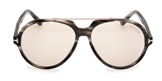 Tom Ford Aalto Ft1210 Unisex Havana Pilot Sunglasses