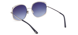 Tom Ford ABBEY-02 FT 1349 women Silver Butterfly Sunglasses