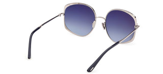 Tom Ford ABBEY-02 FT 1349 women Silver Butterfly Sunglasses