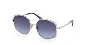 Tom Ford ABBEY-02 FT 1349 women Silver Butterfly Sunglasses