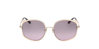 Tom Ford ABBEY-02 FT 1349 women Rose gold Butterfly Sunglasses