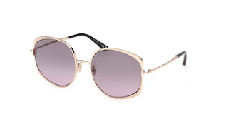 Tom Ford ABBEY-02 FT 1349 women Rose gold Butterfly Sunglasses