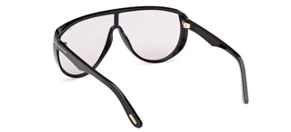 Tom Ford Achilles Ft1182 Unisex Black Shield Sunglasses