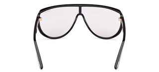 Tom Ford Achilles Ft1182 Unisex Black Shield Sunglasses