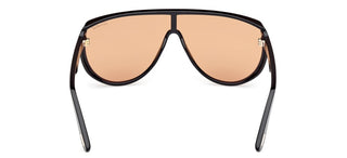 Tom Ford Achilles Ft1182 Unisex Black Shield Sunglasses