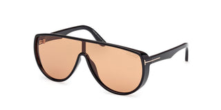Tom Ford Achilles Ft1182 Unisex Black Shield Sunglasses