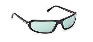 Tom Ford ADDISON-02 FT 1400 unisex Black Rectangle Sunglasses