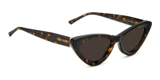 Jimmy Choo ADDY/S women Havana Cat Eye Sunglasses