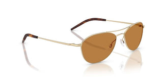 Oliver Peoples Aero Ii Ov 1358s Unisex Gold Pilot Sunglasses