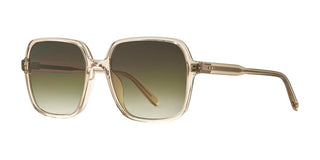 GARRETT LEIGHT AGNES SUN unisex Transparent Oversize Sunglasses