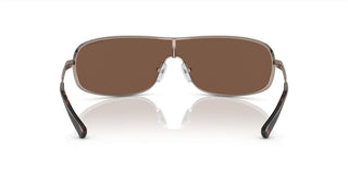 Michael Kors AIX MK 1139 women Brown Shield Sunglasses
