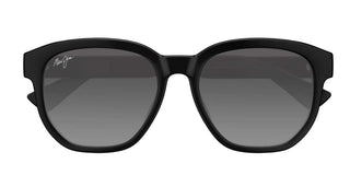 Maui Jim Akahai Af Mj0646sa Men Black Geometric Sunglasses