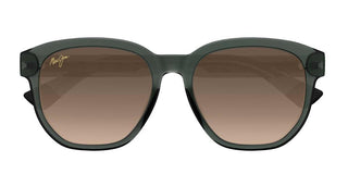 Maui Jim Akahai Af Mj0646sa Men Grey Geometric Sunglasses