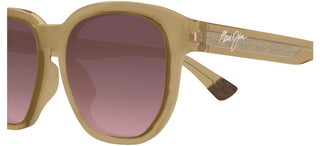 Maui Jim Akahai Af Mj0646sa Men Brown Geometric Sunglasses