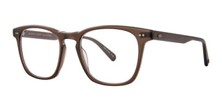 Garrett Leight Alder Unisex Brown Squared Eyeglasses