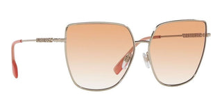 Burberry ALEXIS BE 3143 women Gold Squared Sunglasses