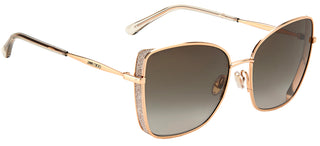Jimmy Choo ALEXIS/S women Rose gold Butterfly Sunglasses