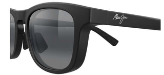 Maui Jim ALIALI MJ0342S unisex Black Squared Sunglasses