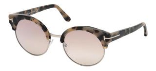 Tom Ford ALISSA-02 FT 0608 women Havana Round Sunglasses