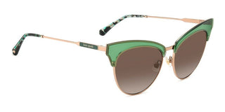 Kate Spade Alvi/g/s Women Green Cat Eye Sunglasses