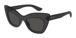 Alexander Mcqueen Am0516s Women Grey Cat Eye Sunglasses