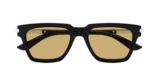 Alexander Mcqueen Am0519s Men Black Squared Sunglasses