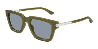 Alexander Mcqueen Am0519s Men Green Squared Sunglasses