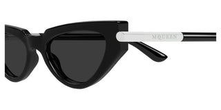 Alexander McQueen AM0520S women Black Cat Eye Sunglasses