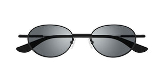 Alexander Mcqueen Am0523s Unisex Black Oval Sunglasses