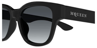 Alexander McQueen AM0528SA unisex Black Squared Sunglasses