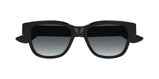 Alexander McQueen AM0528SA unisex Black Squared Sunglasses