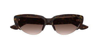 Alexander McQueen AM0533S women Havana Cat Eye Sunglasses