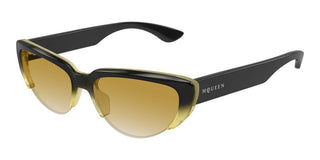 Alexander McQueen AM0533S women Black Cat Eye Sunglasses