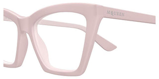 Alexander McQueen AM0536O women Pink Cat Eye Eyeglasses