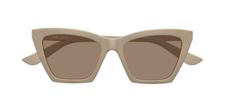 Alexander McQueen AM0536S women Brown Cat Eye Sunglasses