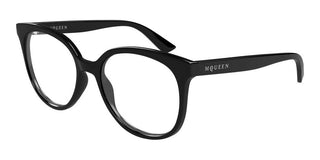 Alexander McQueen AM0540O women Black Cat Eye Eyeglasses