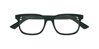 Alexander McQueen AM0541O men Green Squared Eyeglasses