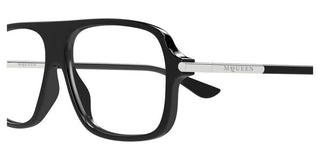 Alexander McQueen AM0555O unisex Black Pilot Eyeglasses