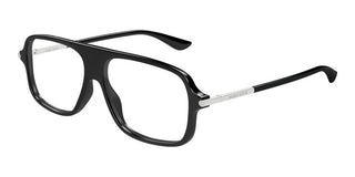 Alexander McQueen AM0555O unisex Black Pilot Eyeglasses