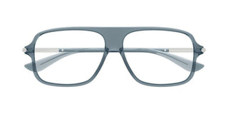 Alexander McQueen AM0555O unisex Blue Pilot Eyeglasses
