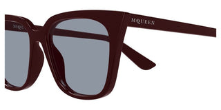 Alexander McQueen AM0556S women Red Cat Eye Sunglasses