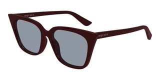 Alexander McQueen AM0556S women Red Cat Eye Sunglasses