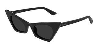 Alexander McQueen AM0557S women Black Cat Eye Sunglasses
