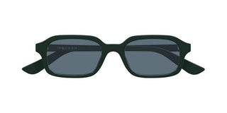 Alexander McQueen AM0558S men Green Rectangle Sunglasses