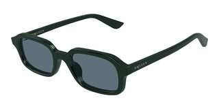 Alexander McQueen AM0558S men Green Rectangle Sunglasses