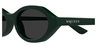 Alexander McQueen AM0559S women Green Round Sunglasses