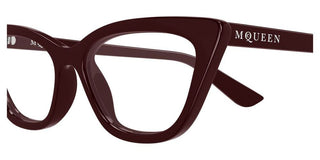Alexander McQueen AM0560O women Red Cat Eye Eyeglasses