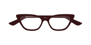 Alexander McQueen AM0560O women Red Cat Eye Eyeglasses