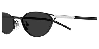 Alexander McQueen AM0563S women Black Cat Eye Sunglasses