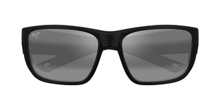 Maui Jim Amberjack Mj0896s Unisex Black Squared Sunglasses